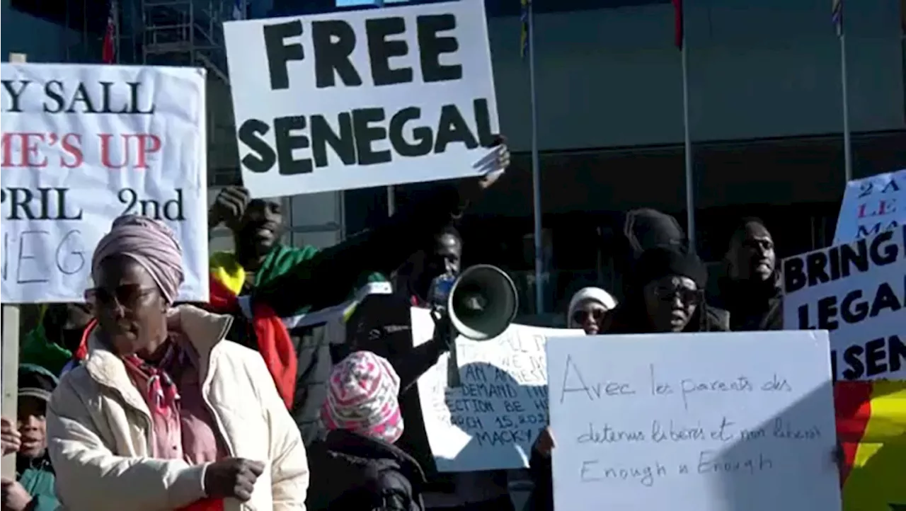 Calgary protesters believe democracy is under attack in Senegal