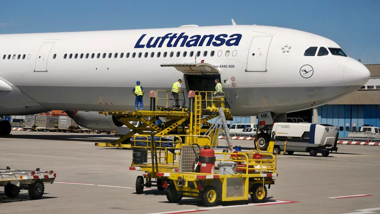  Verdi ruft Lufthansa-Bodenpersonal zum Warnstreik auf