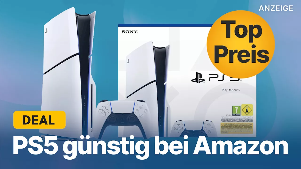 PS5 Slim bis Ende Februar günstig: Disc Edition jetzt bei Amazon im Top-Angebot kaufen