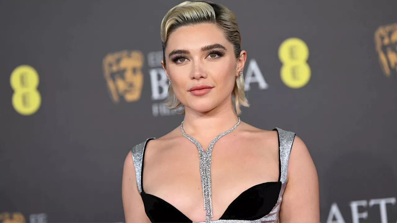 Florence Pugh Put a Sci-Fi Spin on Formalwear With Her Metallic Corset at the 2024 BAFTAs