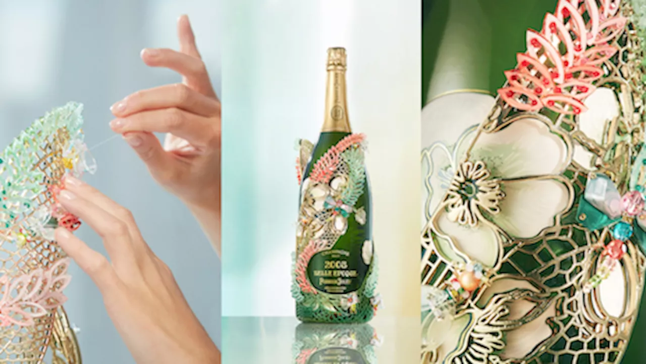 Perrier-Jouët debuts 3D-printed collaboration with Chanel's Atelier Montex