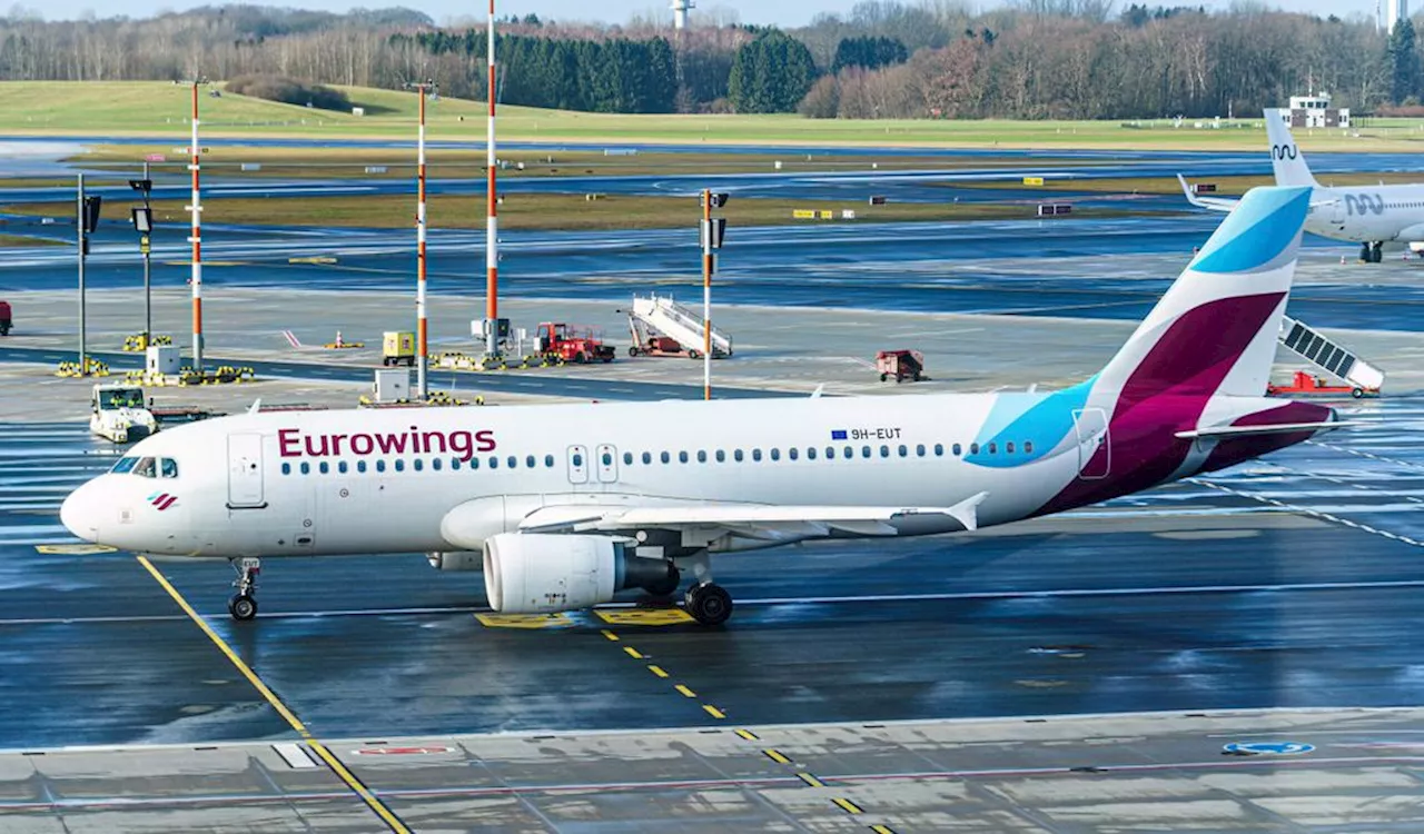 Reifenplatzer bei Landung! Großalarm am Hamburger Flughafen