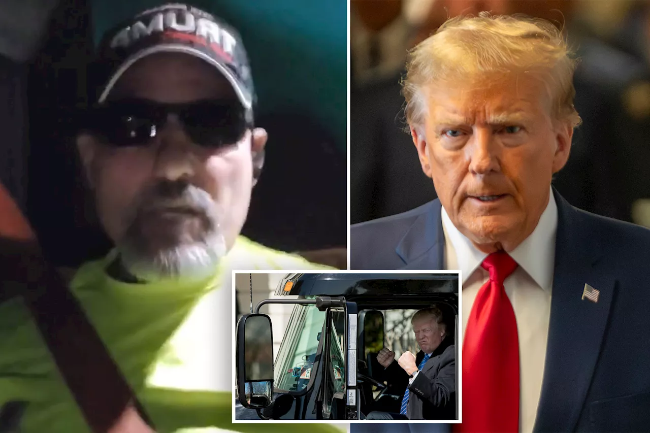 Trump-loving truckers refusing to drive to NYC after his $355 million fraud ruling