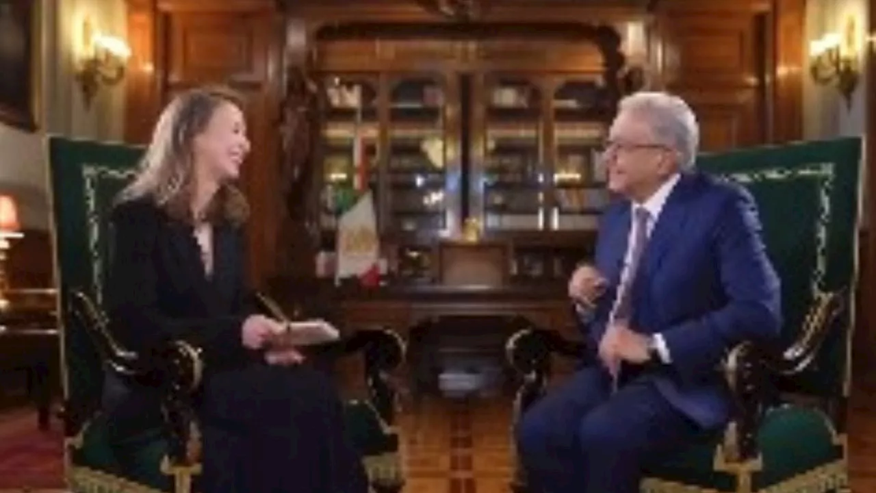 “Me vas a dejar como limón exprimido”: AMLO da entrevista a periodista rusa Inna Afinogenov (Video)