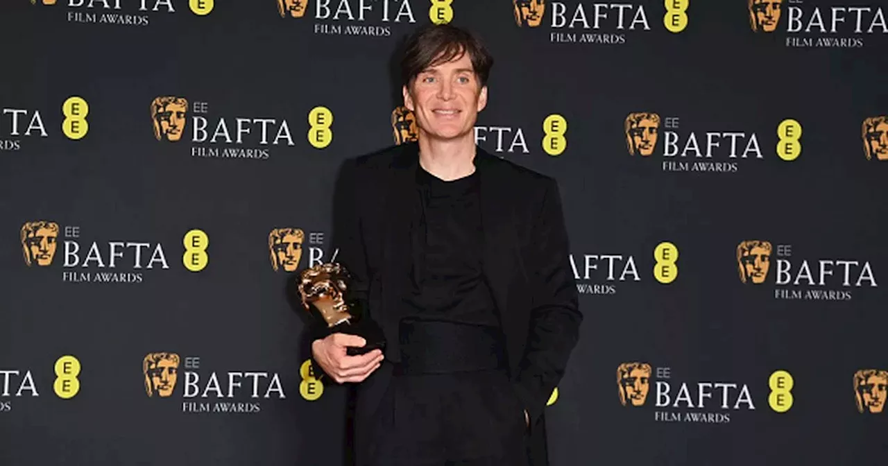 Cillian Murphy pays touching tribute to wife Yvonne and two sons after BAFTA win