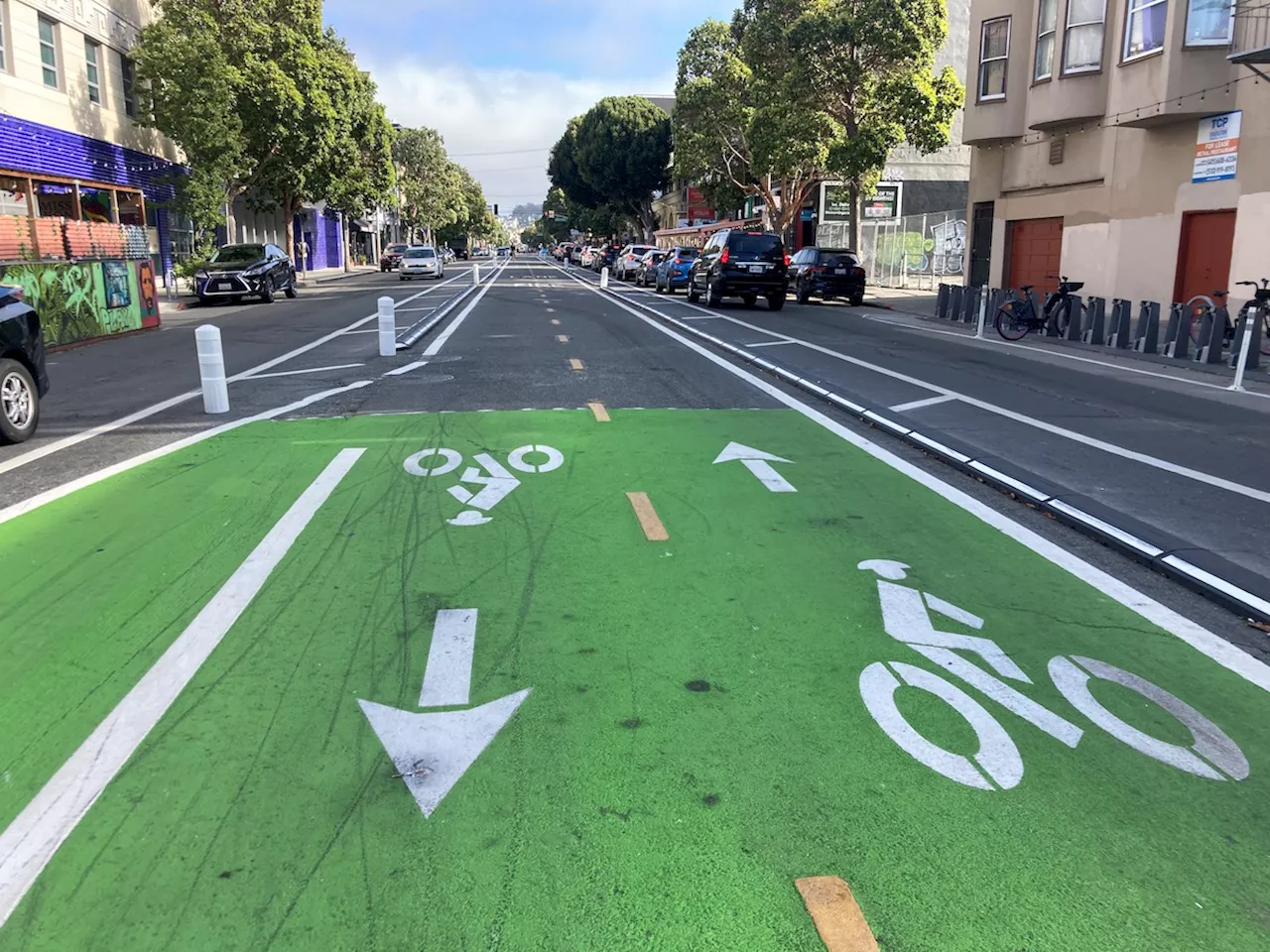 SFMTA says Valencia bike lane improved safety, but it may rethink design