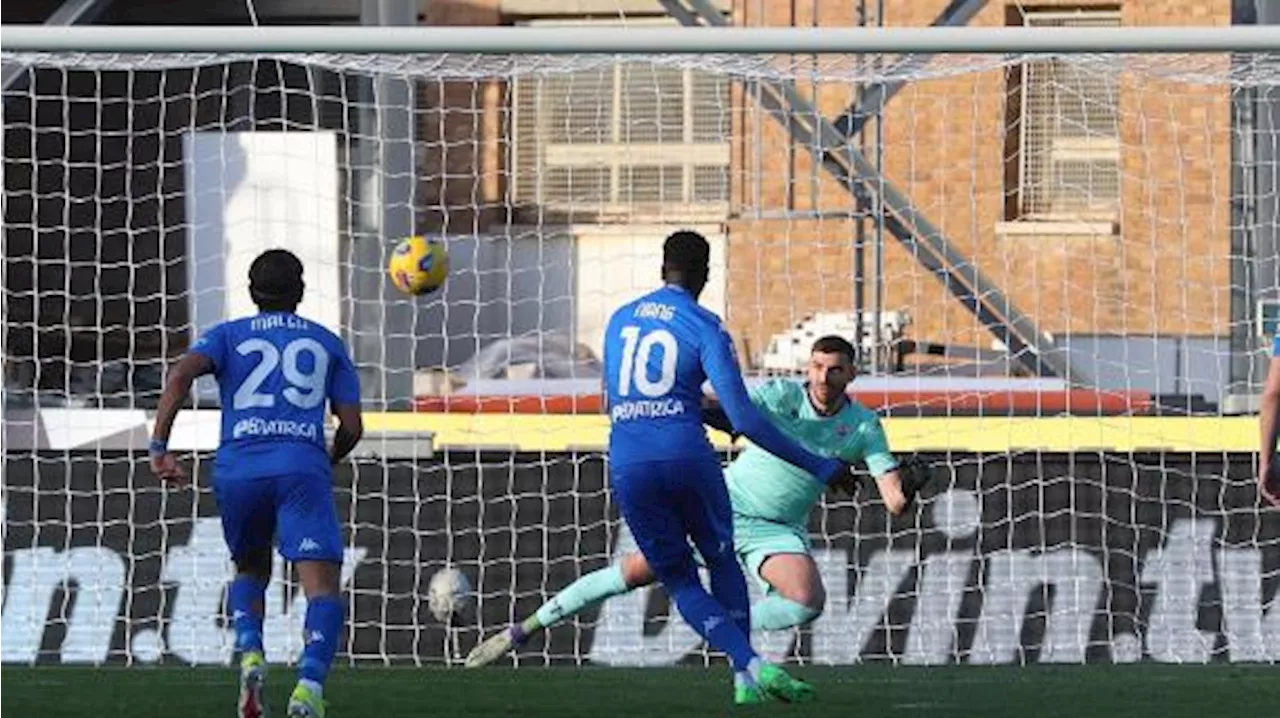 Un punto per uno nel derby toscano. Apre Beltran, risponde Niang: 1-1 tra Empoli e Fiorentina