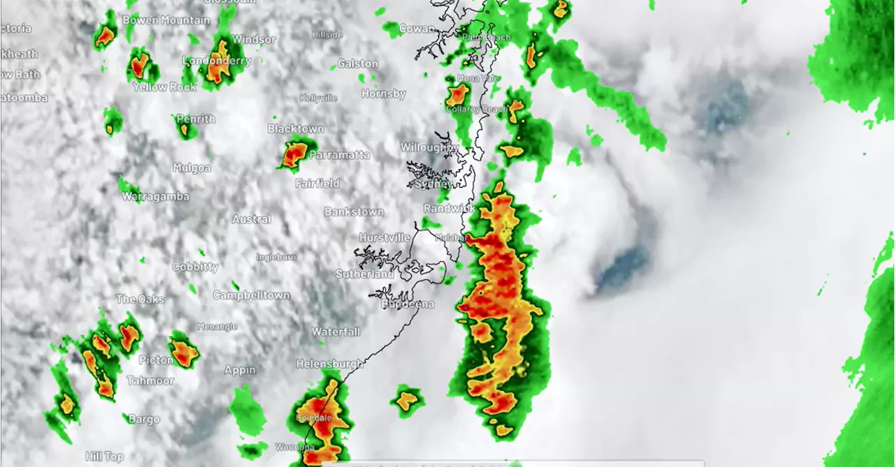 Severe thunderstorm rolls through Sydney, flash flooding expected