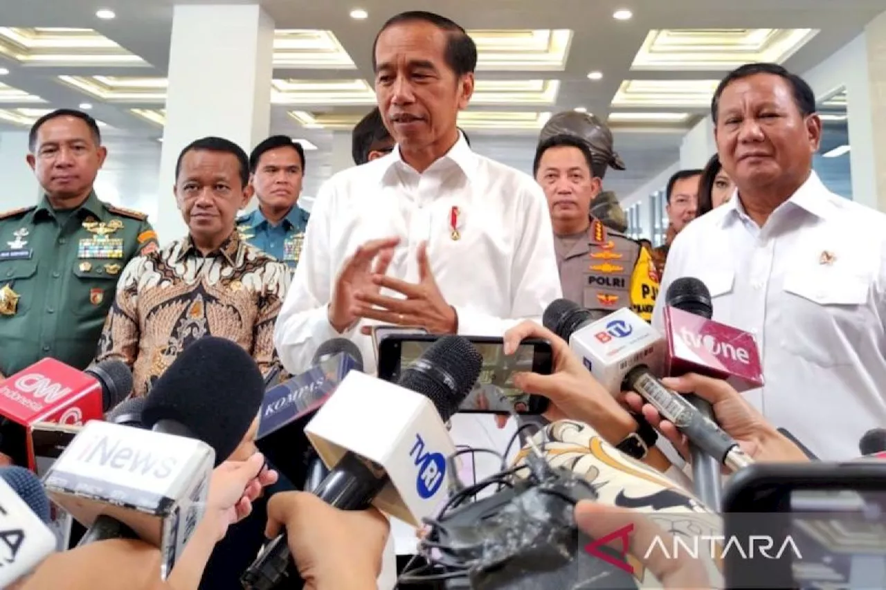 Jokowi minta wartawan tanyakan soal oposisi kepada PDI Perjuangan