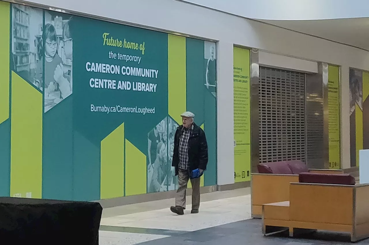 Temporary location of Burnaby's Cameron Library to open April 29