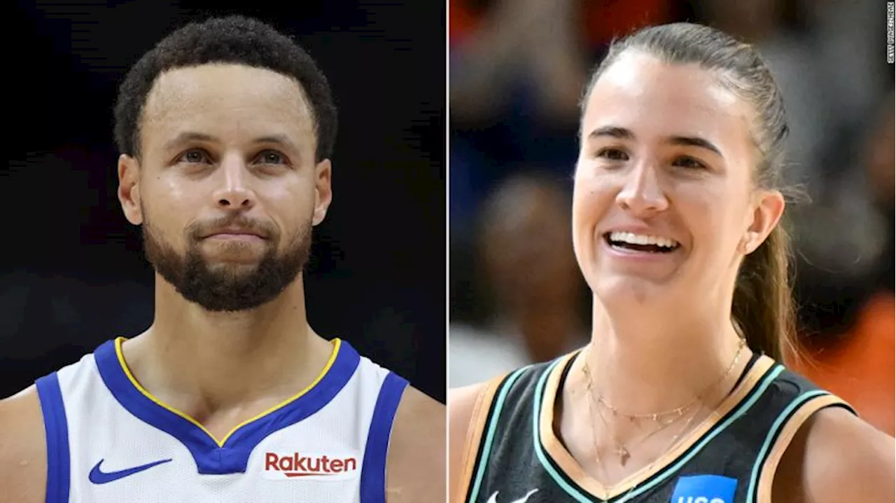 Steph Curry defeats Sabrina Ionescu in first-ever NBA vs. WNBA three-point contest at All-Star Weekend