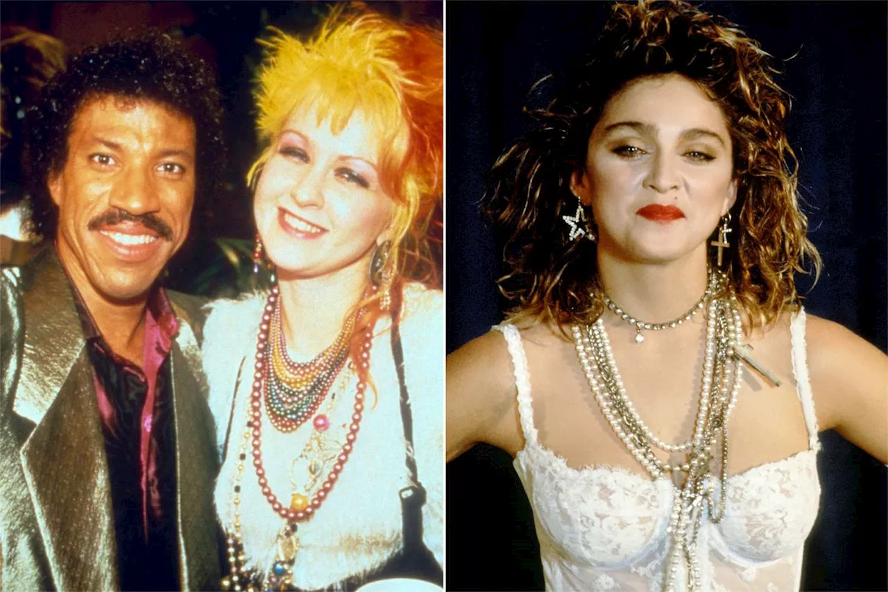 Lionel Richie regrets not asking Madonna to sing with Cyndi Lauper on 'We Are the World'