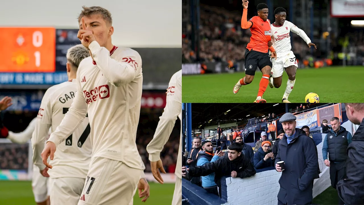 Man Utd player ratings vs Luton: Is Rasmus Hojlund the true heir to Ruud van Nistlerooy? £72m man keeps up incredible scoring run & Kobbie Mainoo shows his class again to help lacklustre Red Devils maintain top-four push