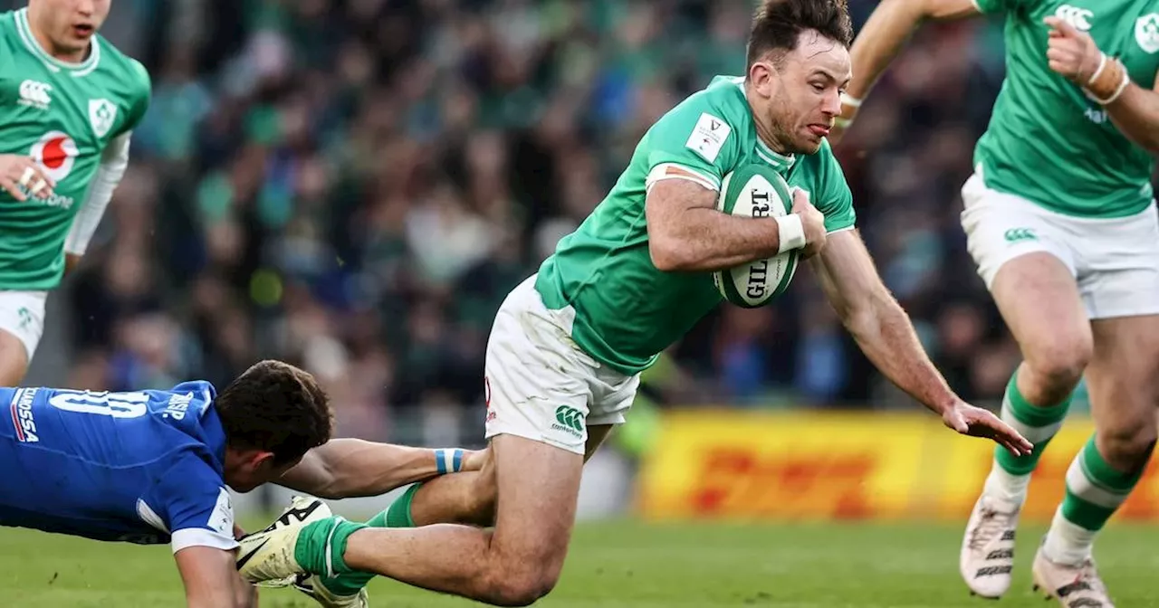 Ireland v Wales: Hugo Keenan set to miss game with knee injury