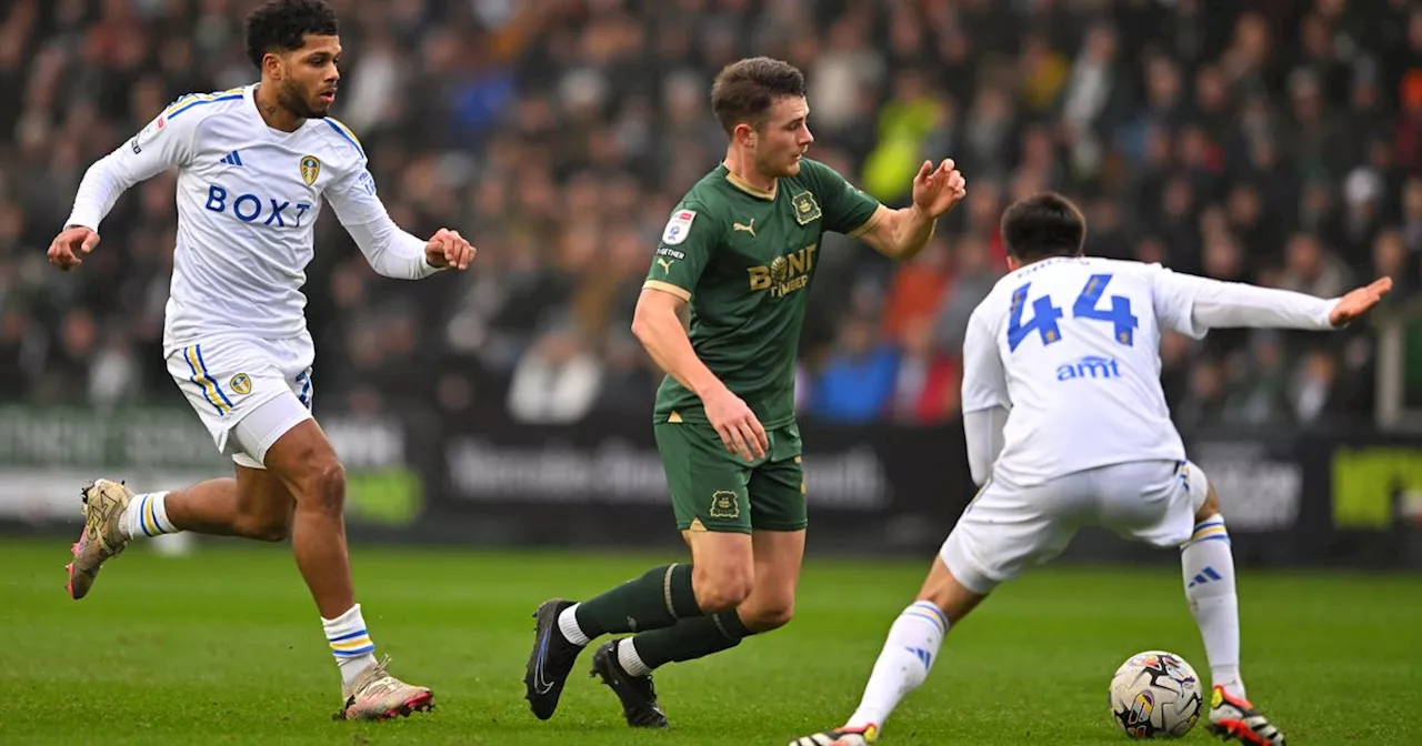 Beckford hails Leeds star who was 'absolutely fantastic' in Plymouth win