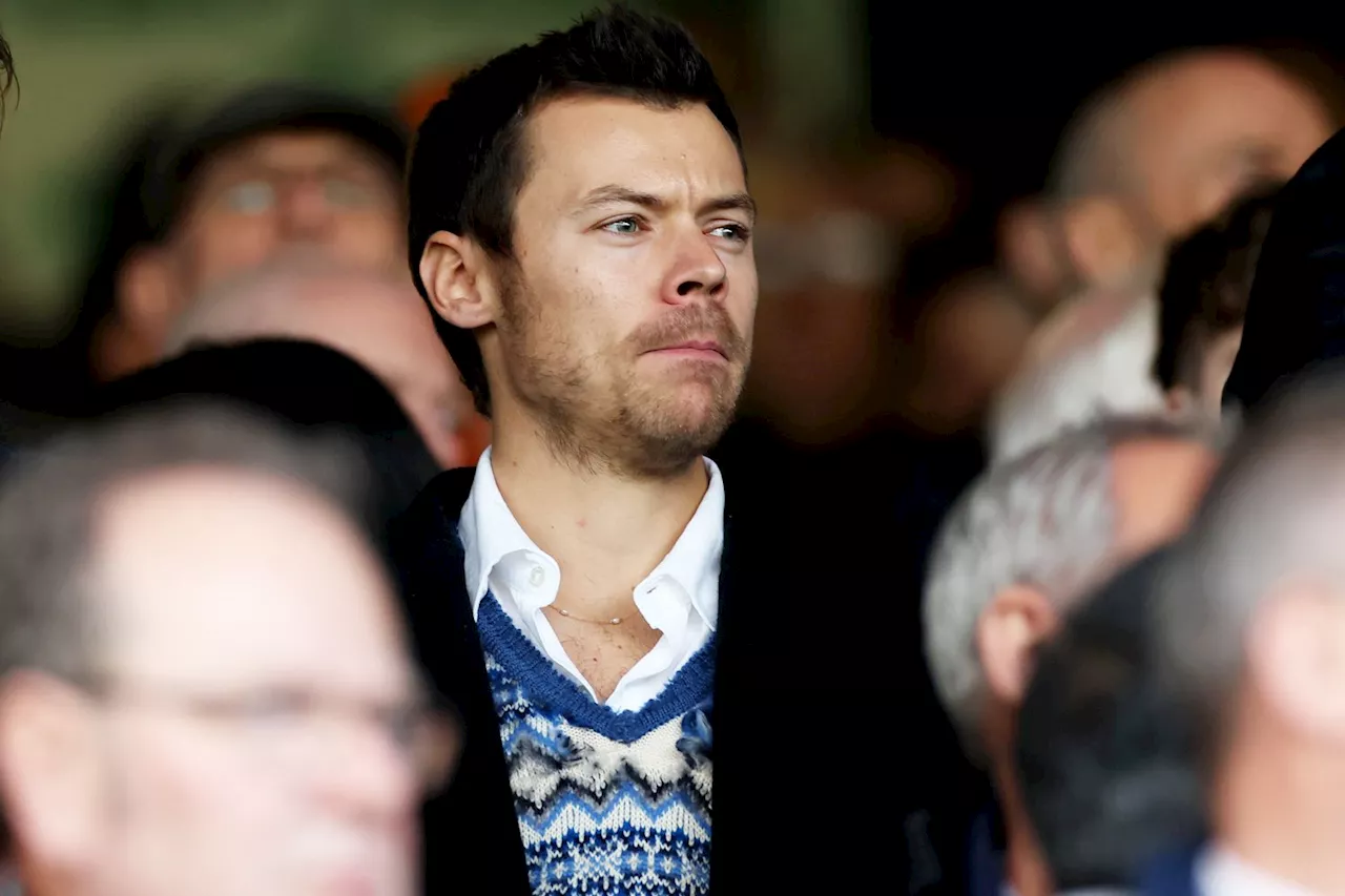 Harry Styles Debuts New Haircut at Soccer Match Months After Buzz Cut