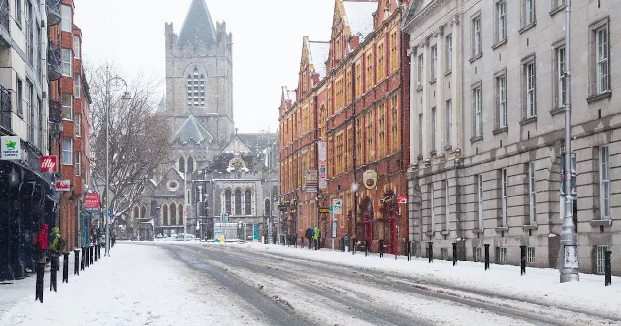 Met Eireann confirm the exact day this week that snow will land