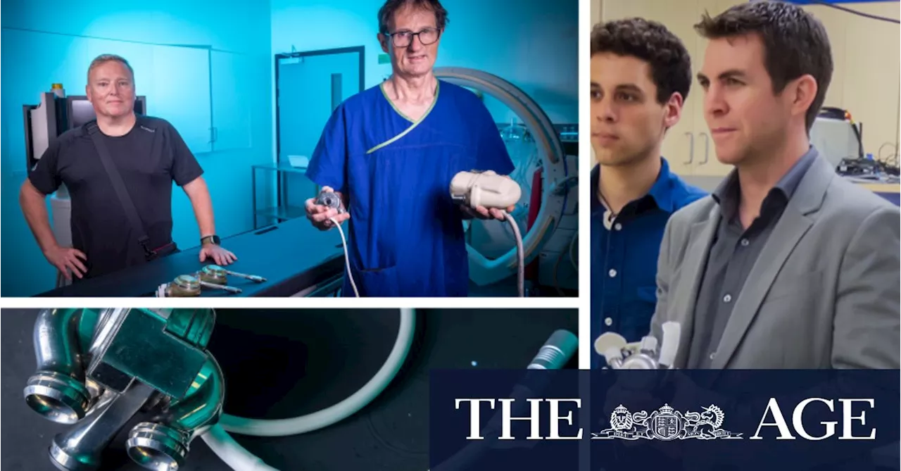 His dad was dying. So Daniel built a world-first artificial heart