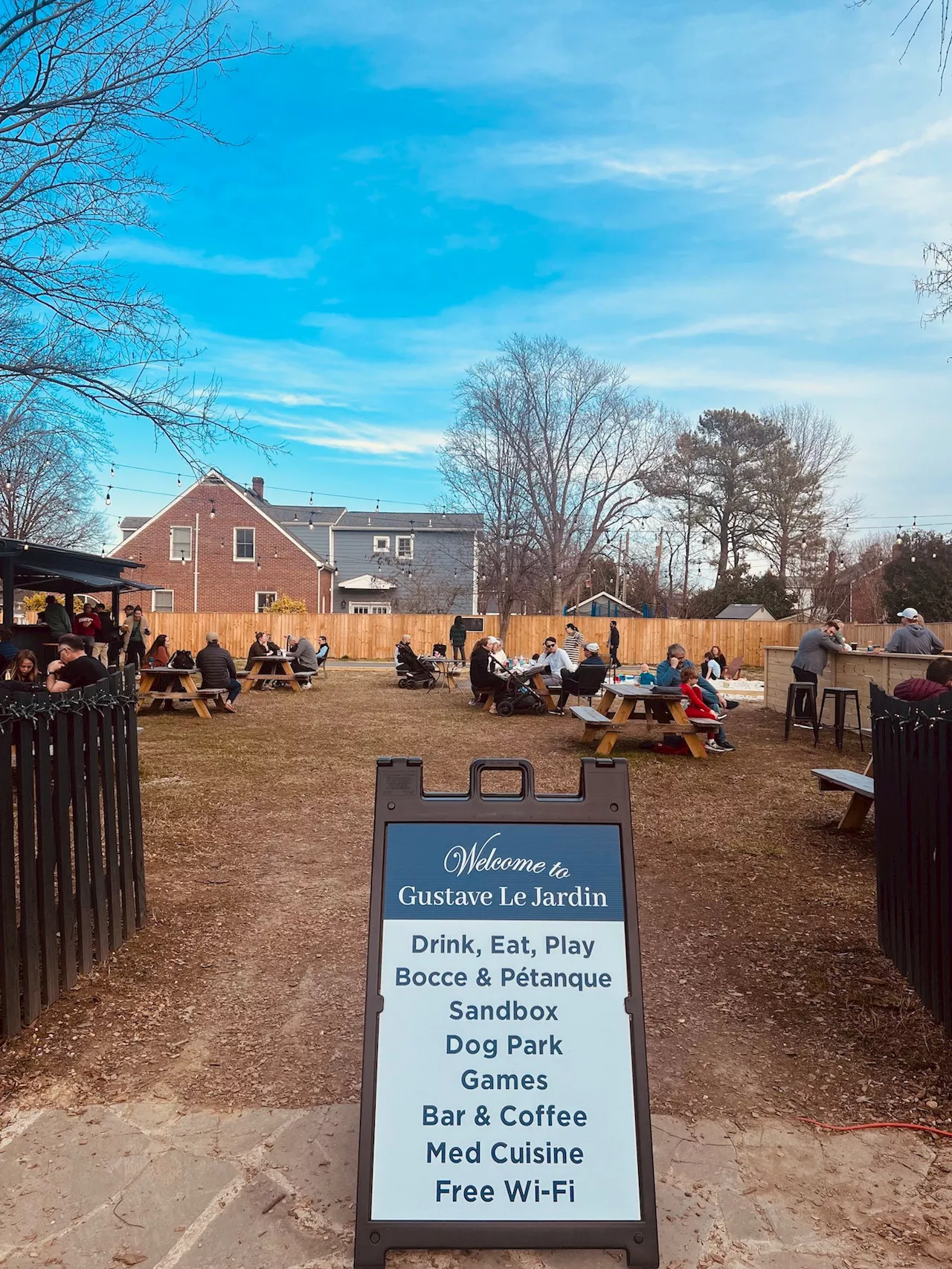 Dogs, Kids, and Bocce Players Are Welcome at This Del Ray Boulangerie's New Beer Garden