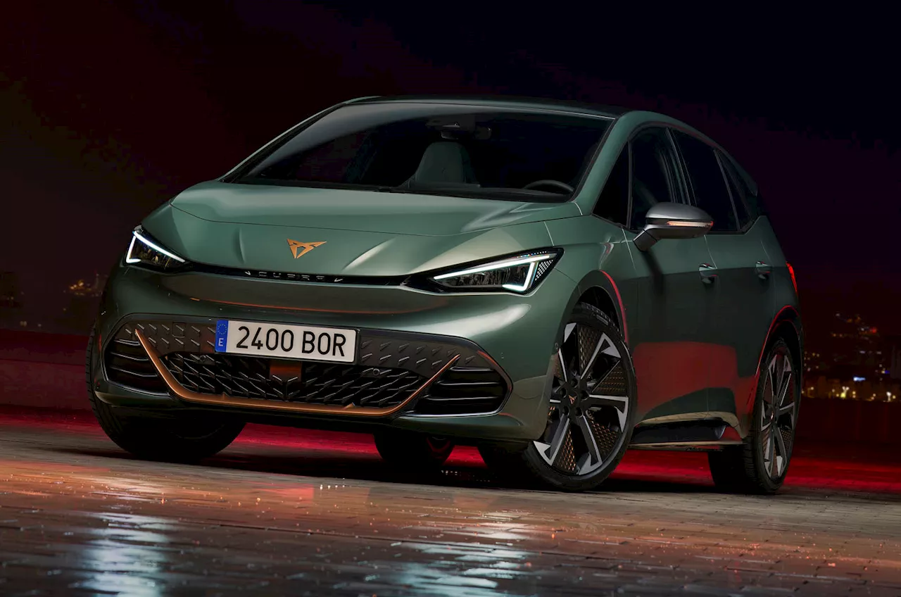 New Cupra Born VZ hot hatch boosts power to 322bhp