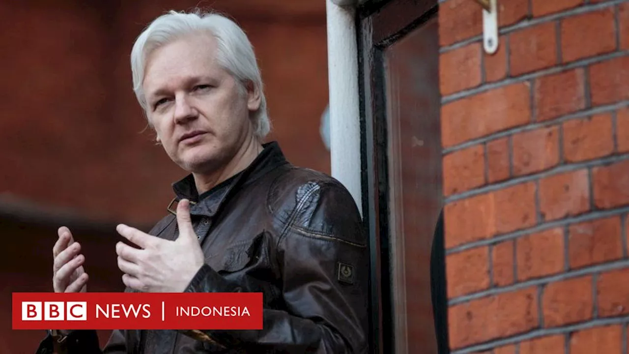 Julian Assange Menghadiri Sidang di Pengadilan Tinggi Inggris