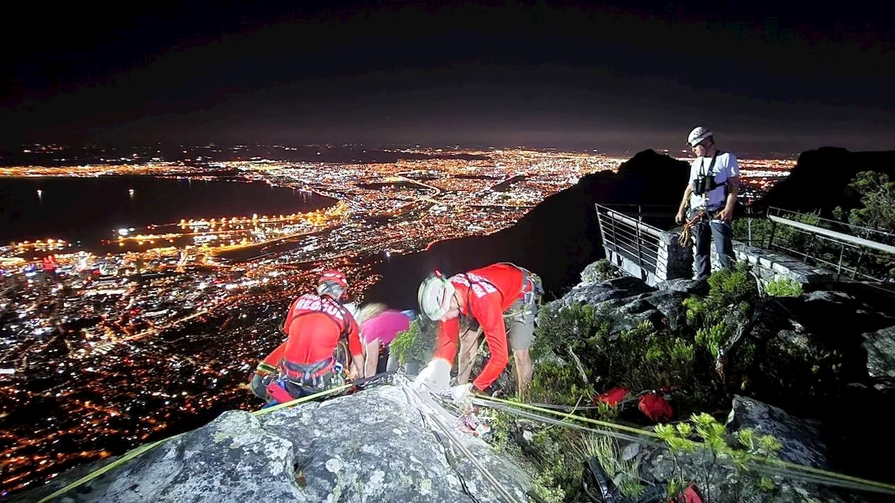 WSAR Team Rescues Woman Who Fell While Hiking on Table Mountain