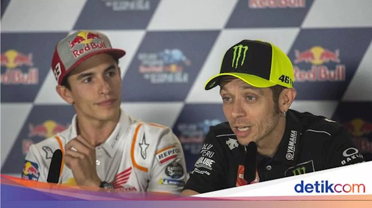 Ditanya Peluang Damai dengan Rossi, Marc Marquez: Jangan Tanya Saya!