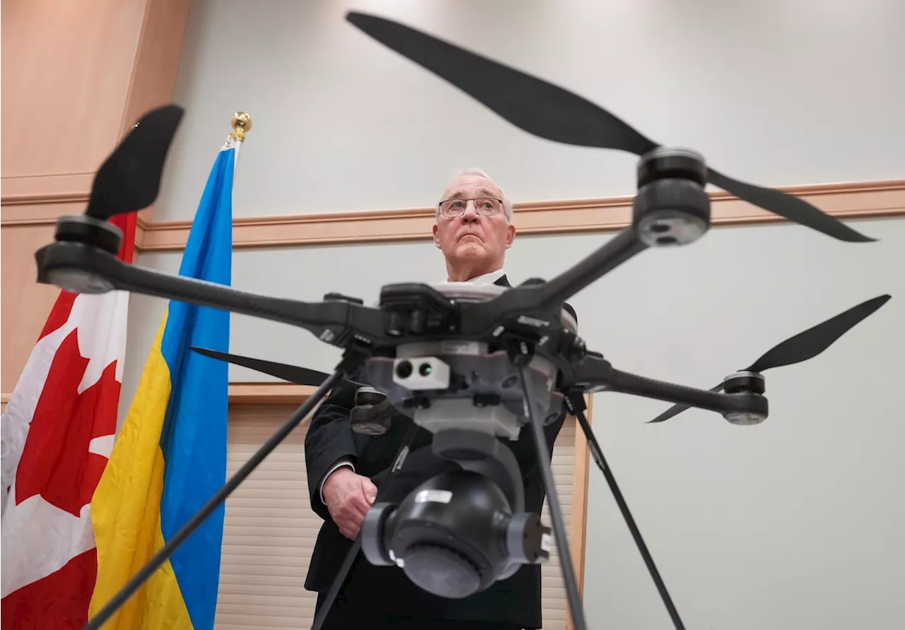 Canada sending more than 800 drones to Ukraine for surveillance, countermeasures