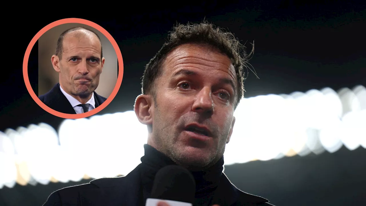 Legenda Besar Juventus Alessandro Del Piero Digadang-gadang Geser Massimilliano Allegri