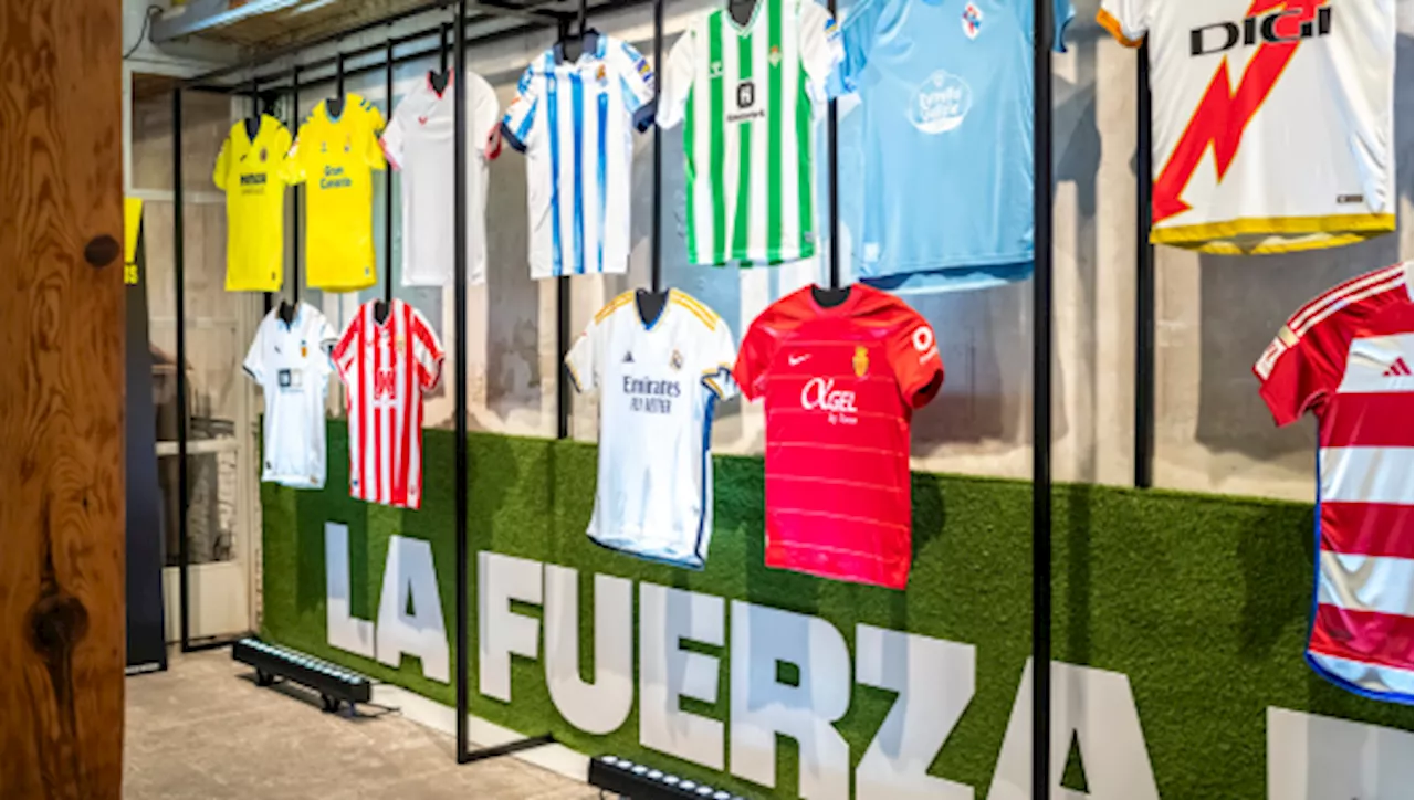 DAZN y LaLiga se unen para inaugurar su nueva 'pop-up store' en Madrid