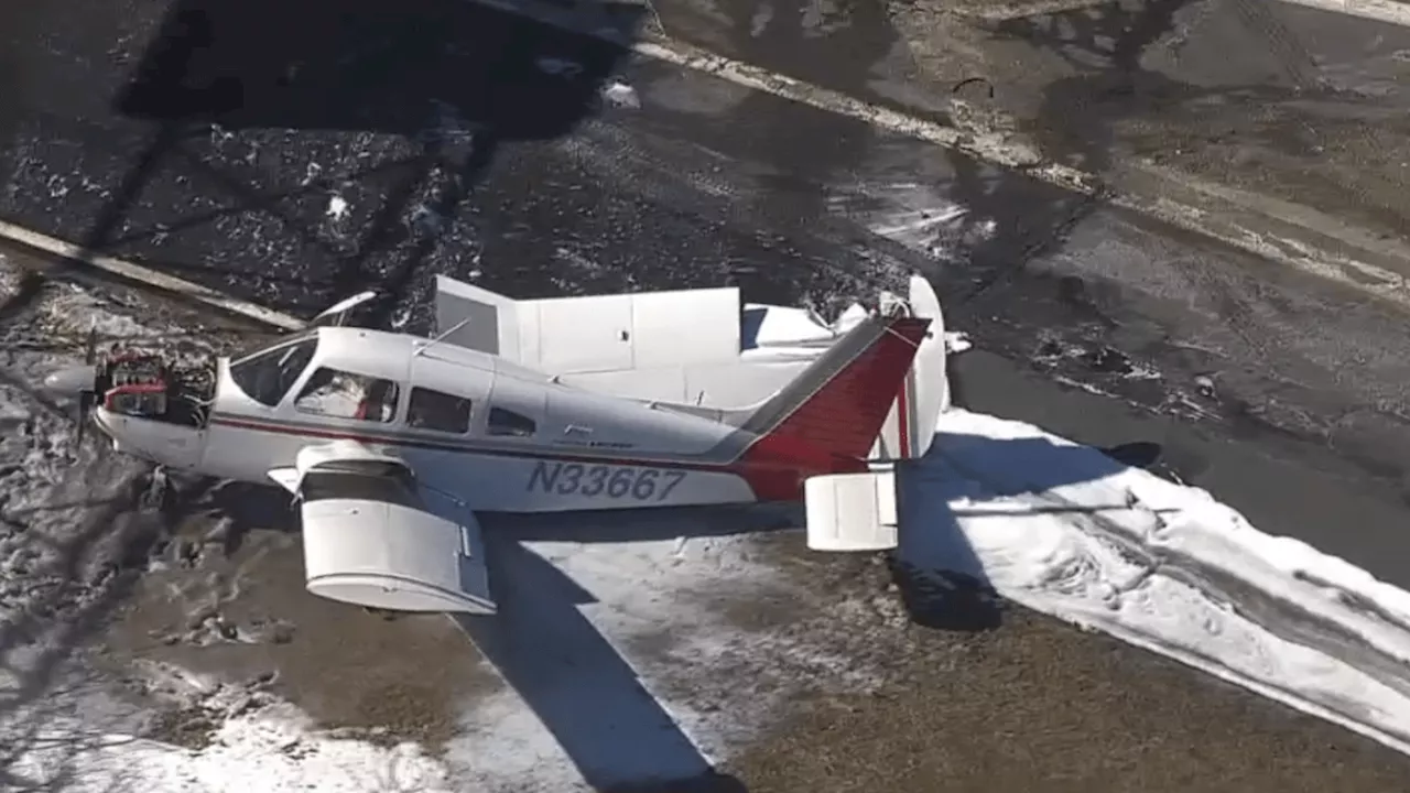 Small plane makes emergency landing on Long Island's Southern State Parkway