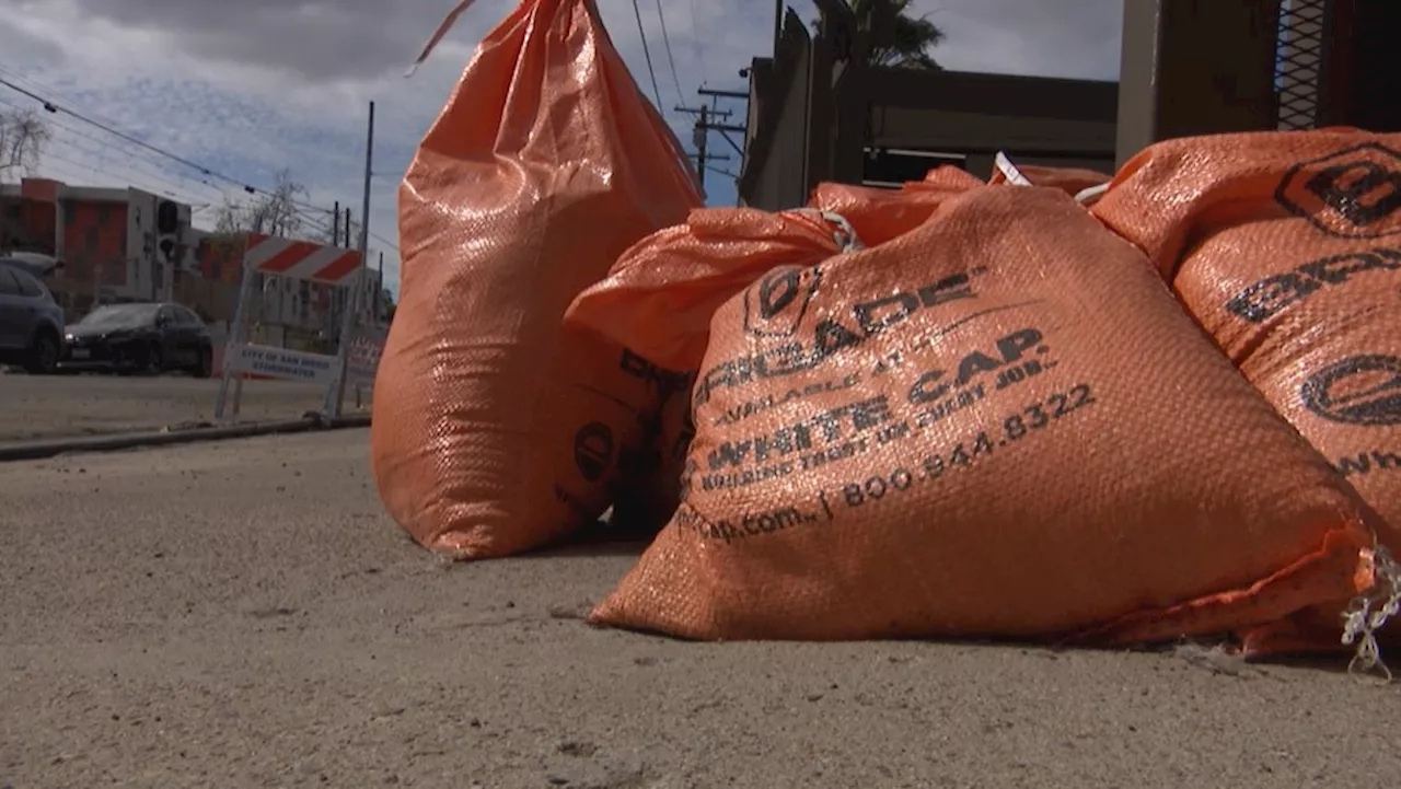 San Diego city crews patrol flood prone areas ahead of anticipated rain