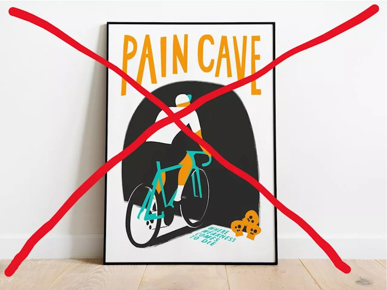 Neither of my bike sheds are 'pain caves'... and that's exactly how I like it