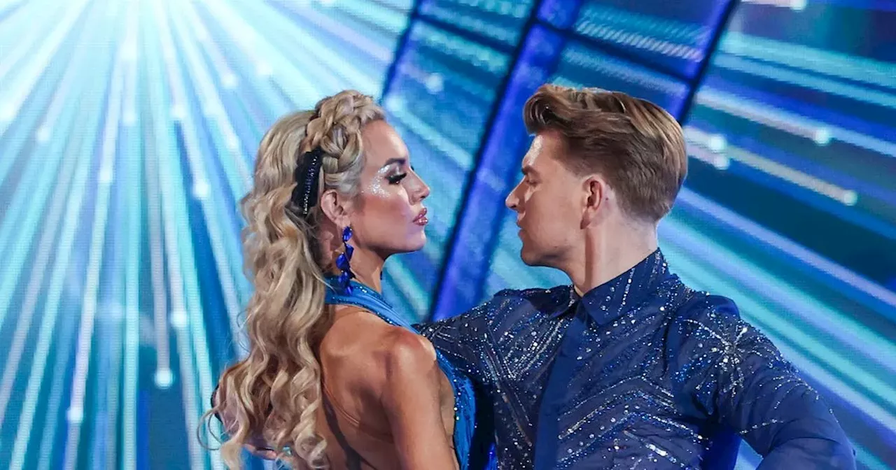 Rosanna Davison reacts to being in bottom two on DWTS and apologises to Eileen Dunne