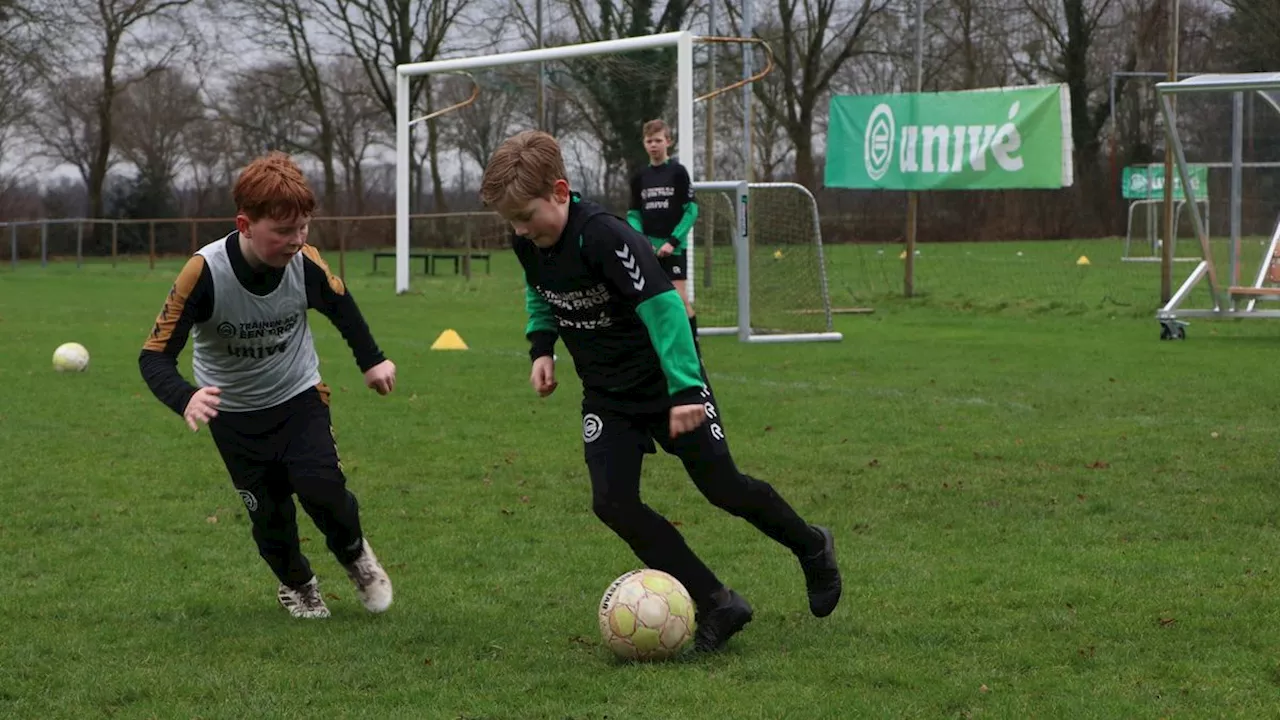 Trainen als een prof in Grolloo: 'Een talentje zou mooi zijn'