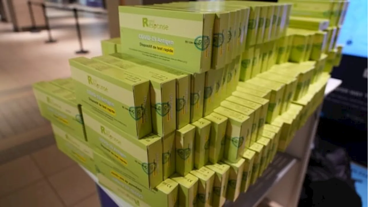 Alberta's stockpile of rapid COVID-19 tests set to expire