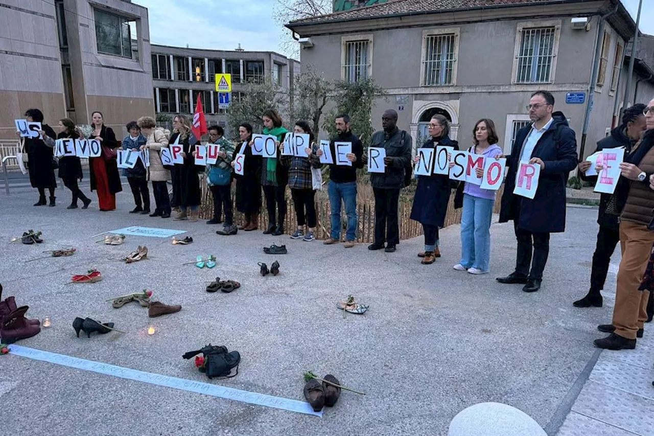 Féminicide devant le tribunal de Montpellier : 'Nous ne voulons plus compter nos mortes' clament des manifesta