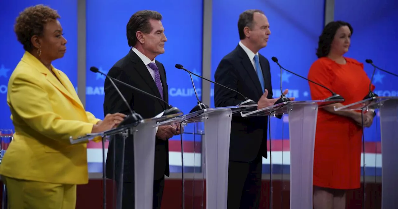 In final primary debate, Senate candidates spar over Israel, immigration and campaign donations