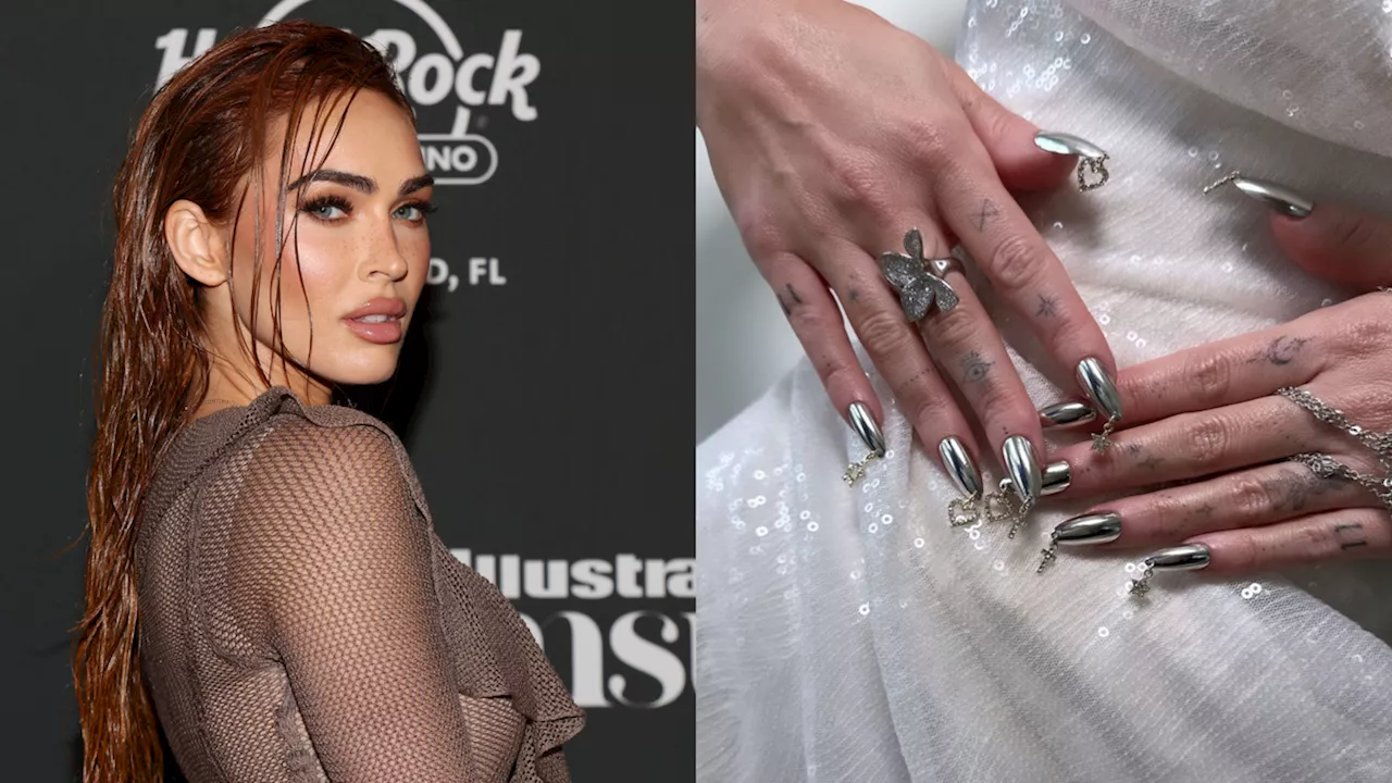 Megan Fox Brought Back the Charm Bracelet—Through Her Manicure