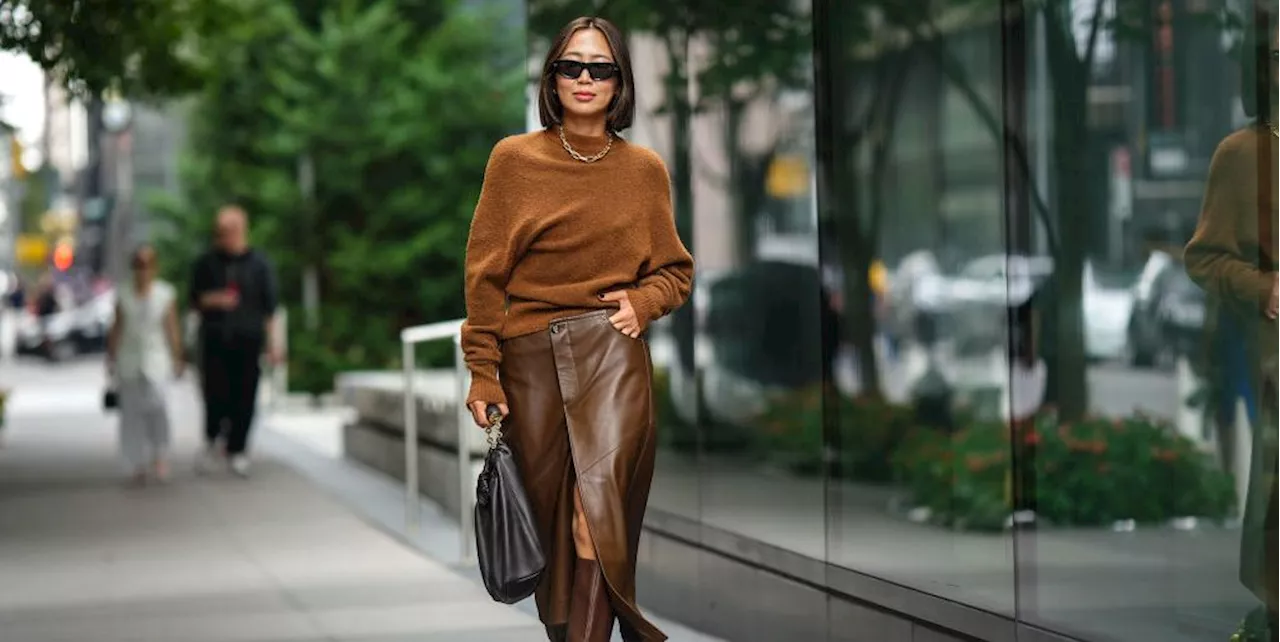 The best leather skirts to buy this transitional season