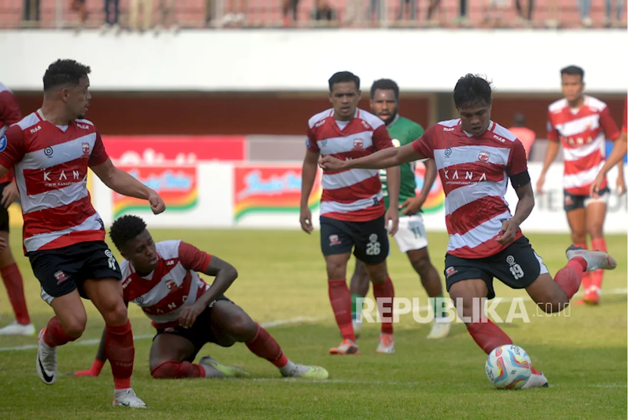 Madura United Fokus Pertajam Lini Depan Jelang Hadapi Persija Jakarta