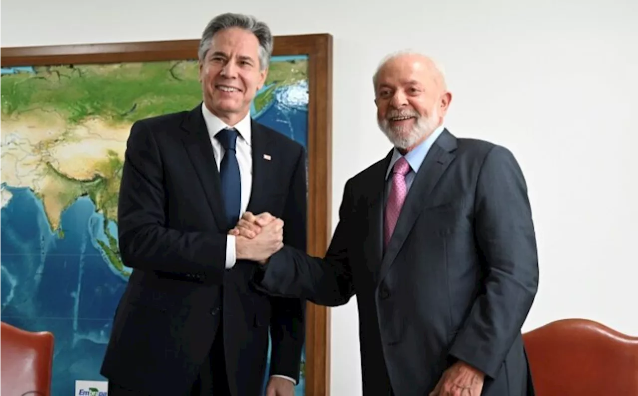 Lula recebe Blinken em plena crise diplomática do Brasil com Israel