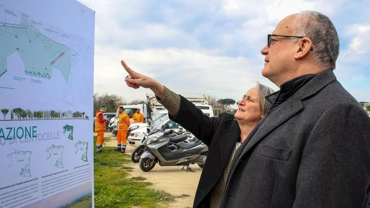 "Il parco di Centocelle sarà il Central Park di Roma Est". Parola di Roberto Gualtieri