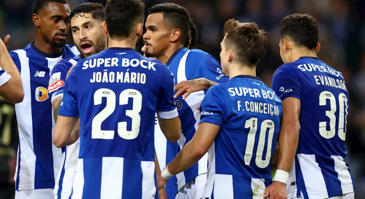 'Champions'. FC Porto recebe Arsenal a pensar nos 'quartos'