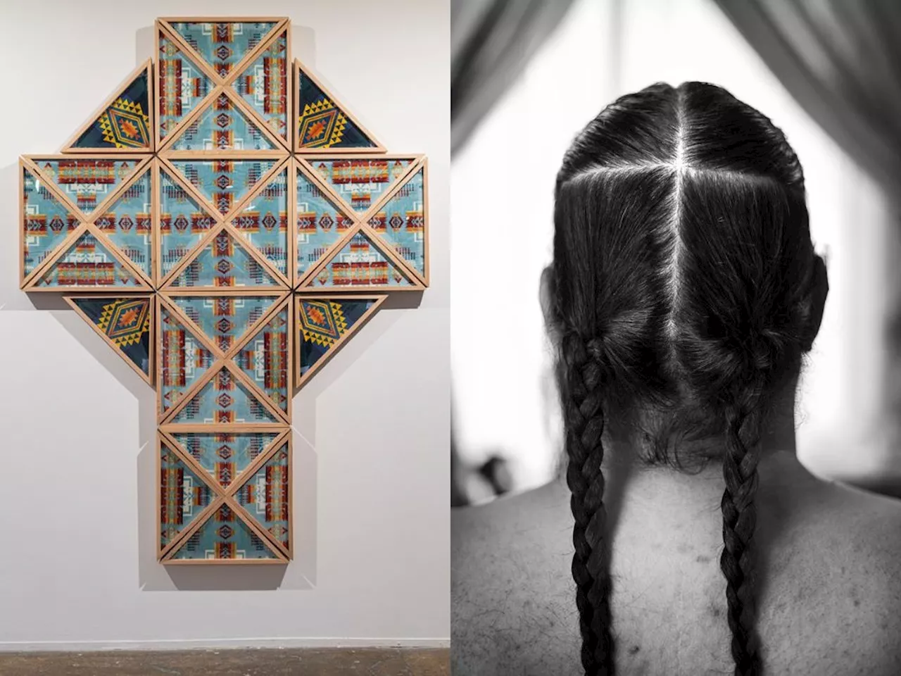 'I'm Still Here:' Joe Harjo's latest exhibition addresses thorny issues around Native American identity