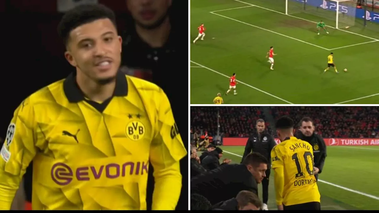 Man United fans say they've been proven right as Dortmund fans turn on Jadon Sancho