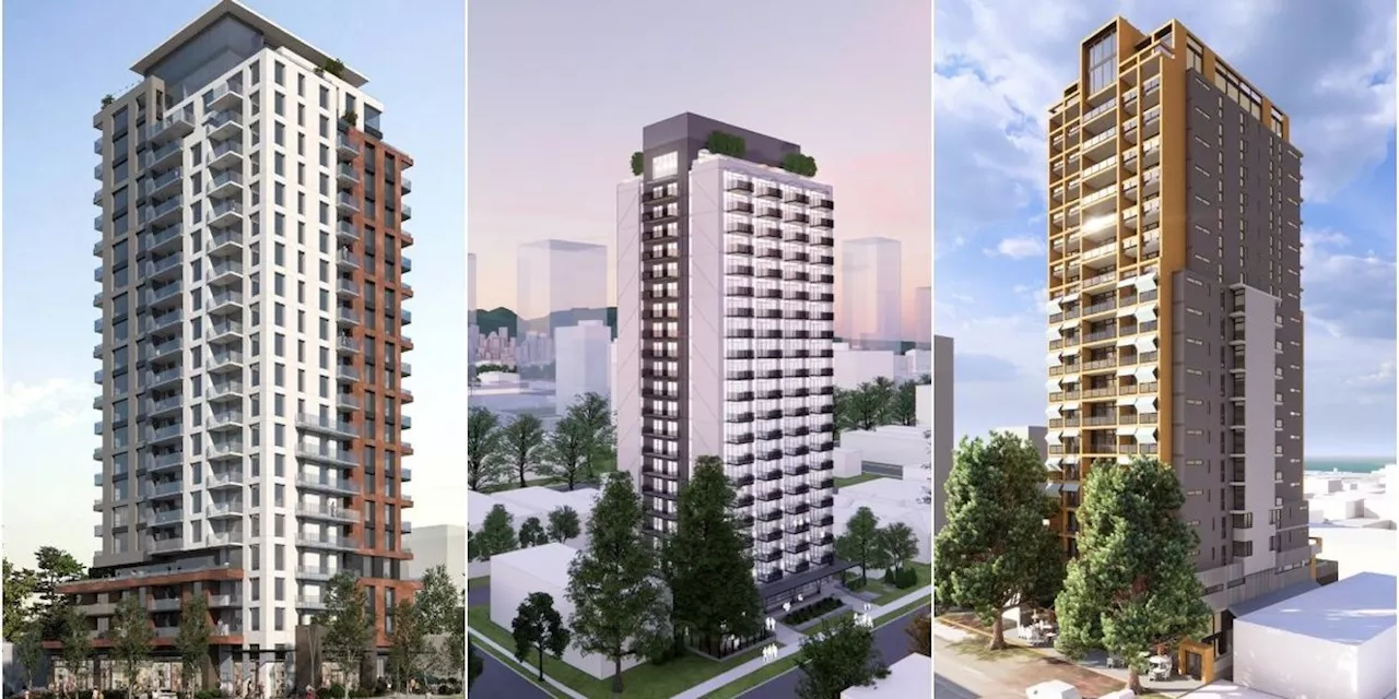 3 Rental Projects Proposed For Vancouver's Broadway Corridor