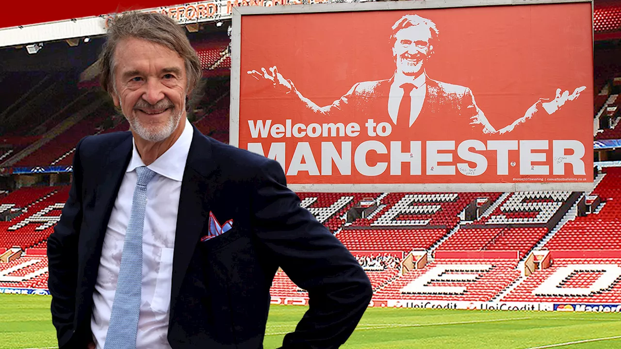 New Manchester United era officially begins as Sir Jim Ratcliffe completes deal to become minority owner...