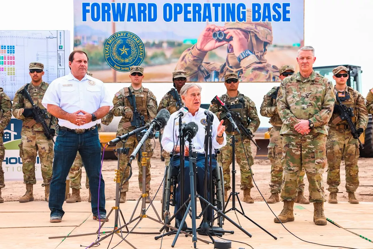 Abbott’s Border Military Base Could Cost Texans $500 Million