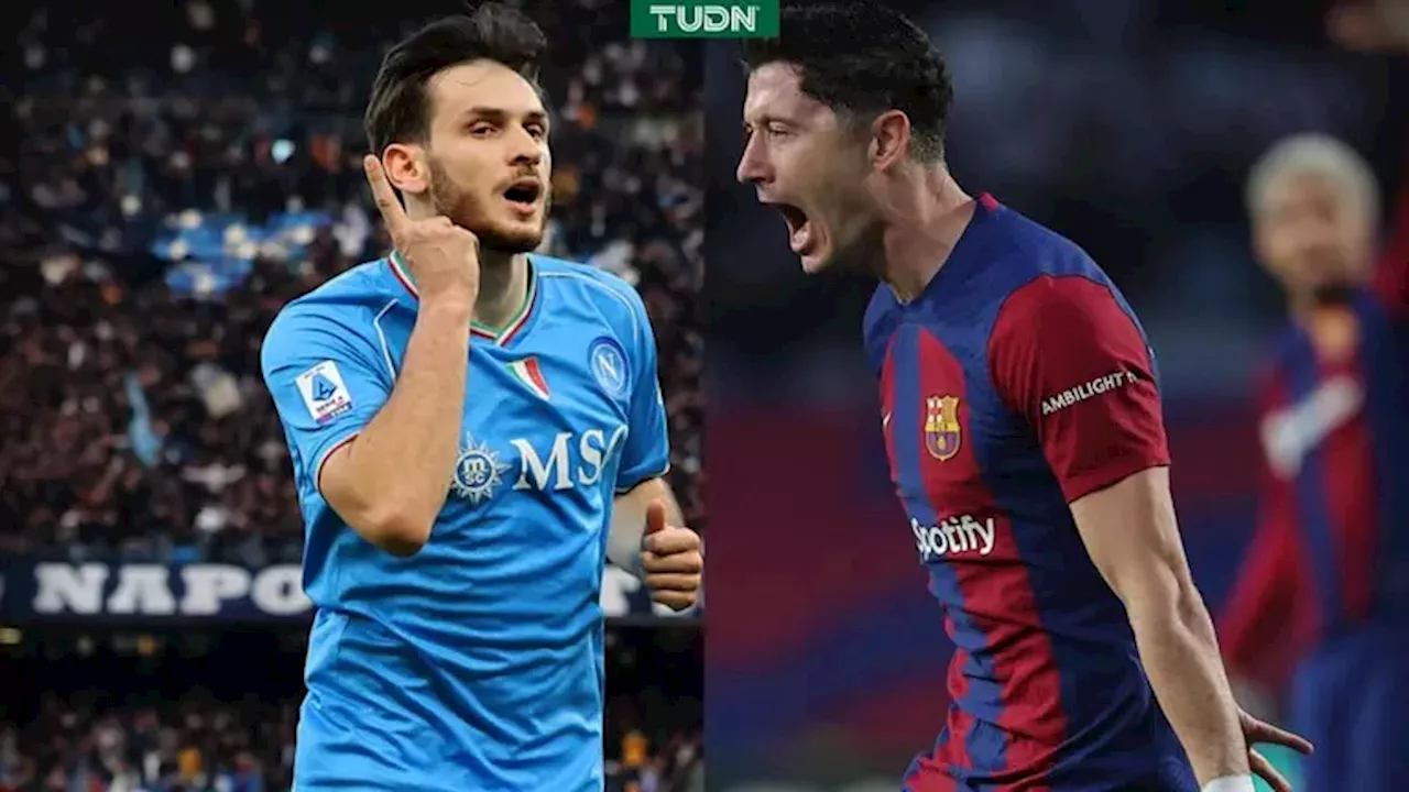 Napoli vs. Barcelona: Horario y dónde ver Octavos de Final de la Champions League